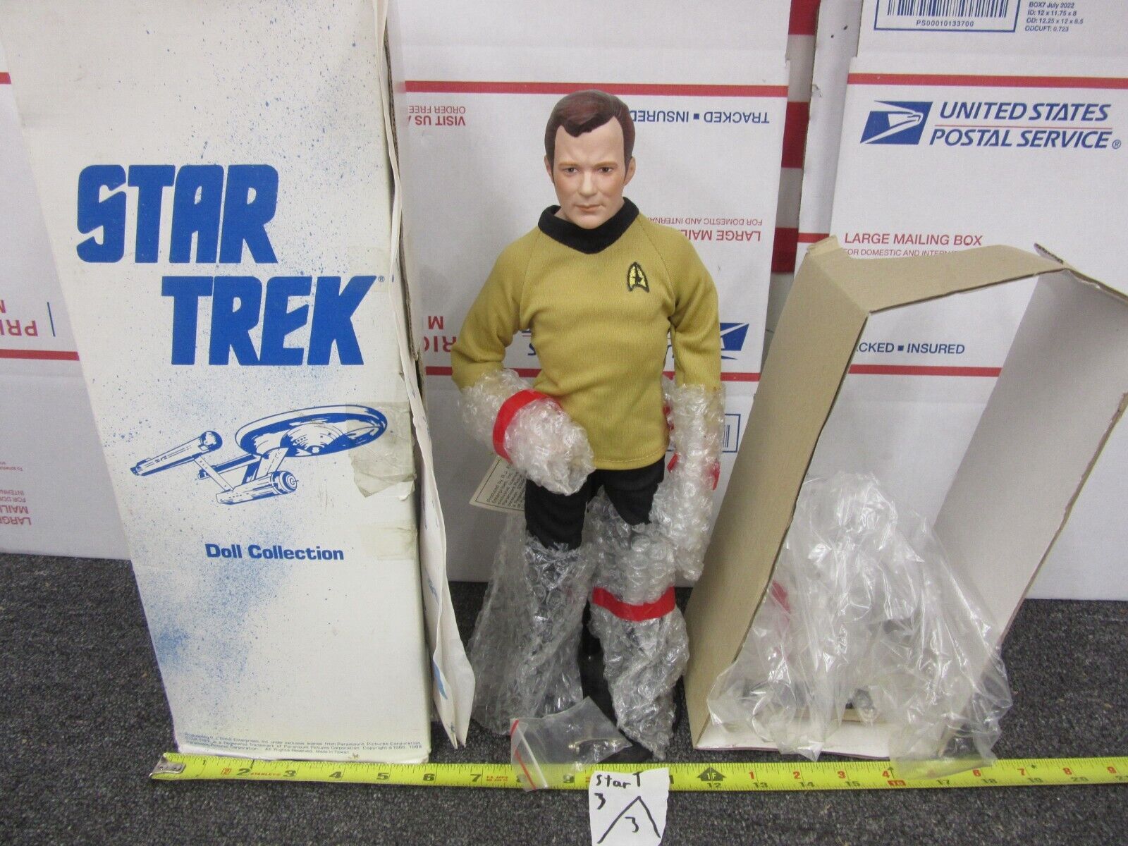 Star Trek Doll Captain Kirk from Hamilton Collection