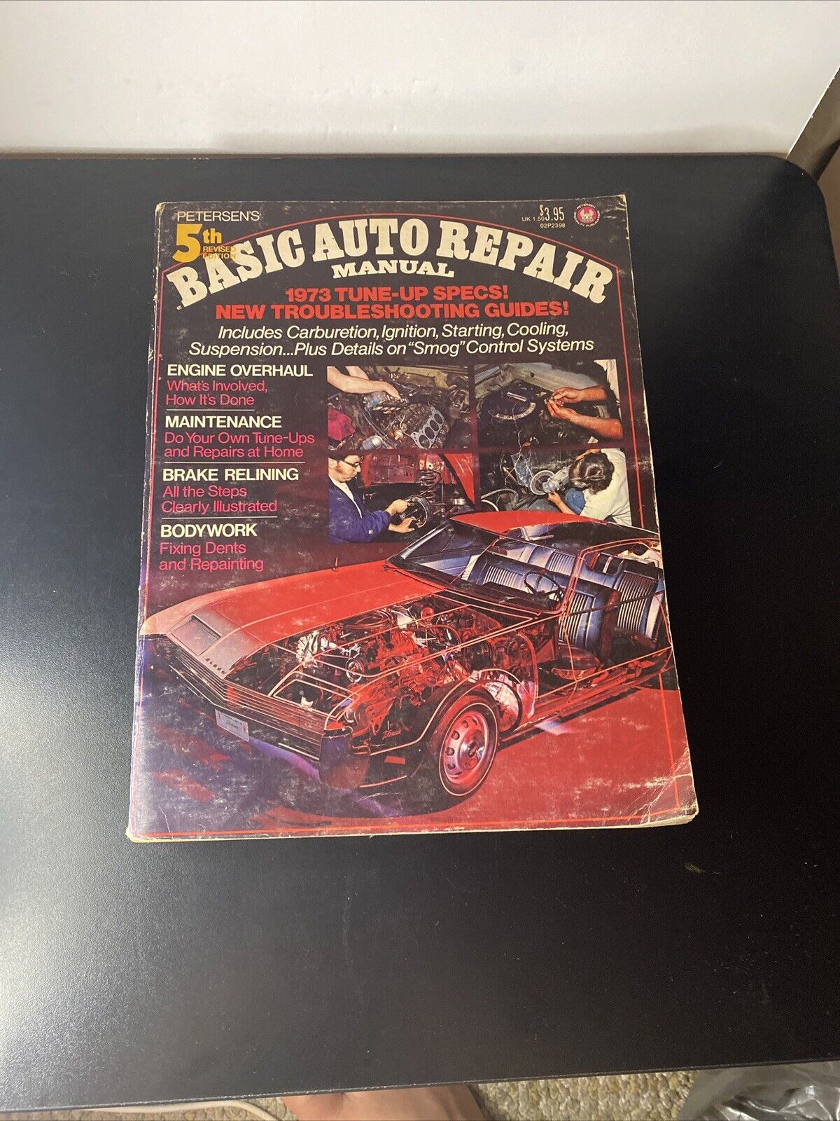 U6. Petersen's Basic Auto Repair Manual 1973 5th maintenance troubleshooting 