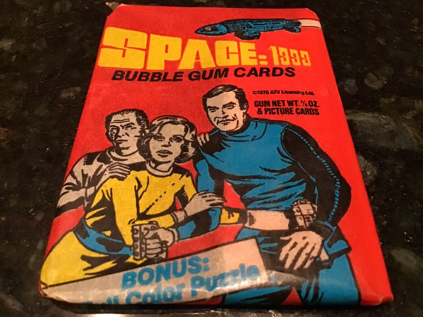 1976 Donruss Space 1999 Wax Pack as pictured Gum Intact (NS19,22,28)