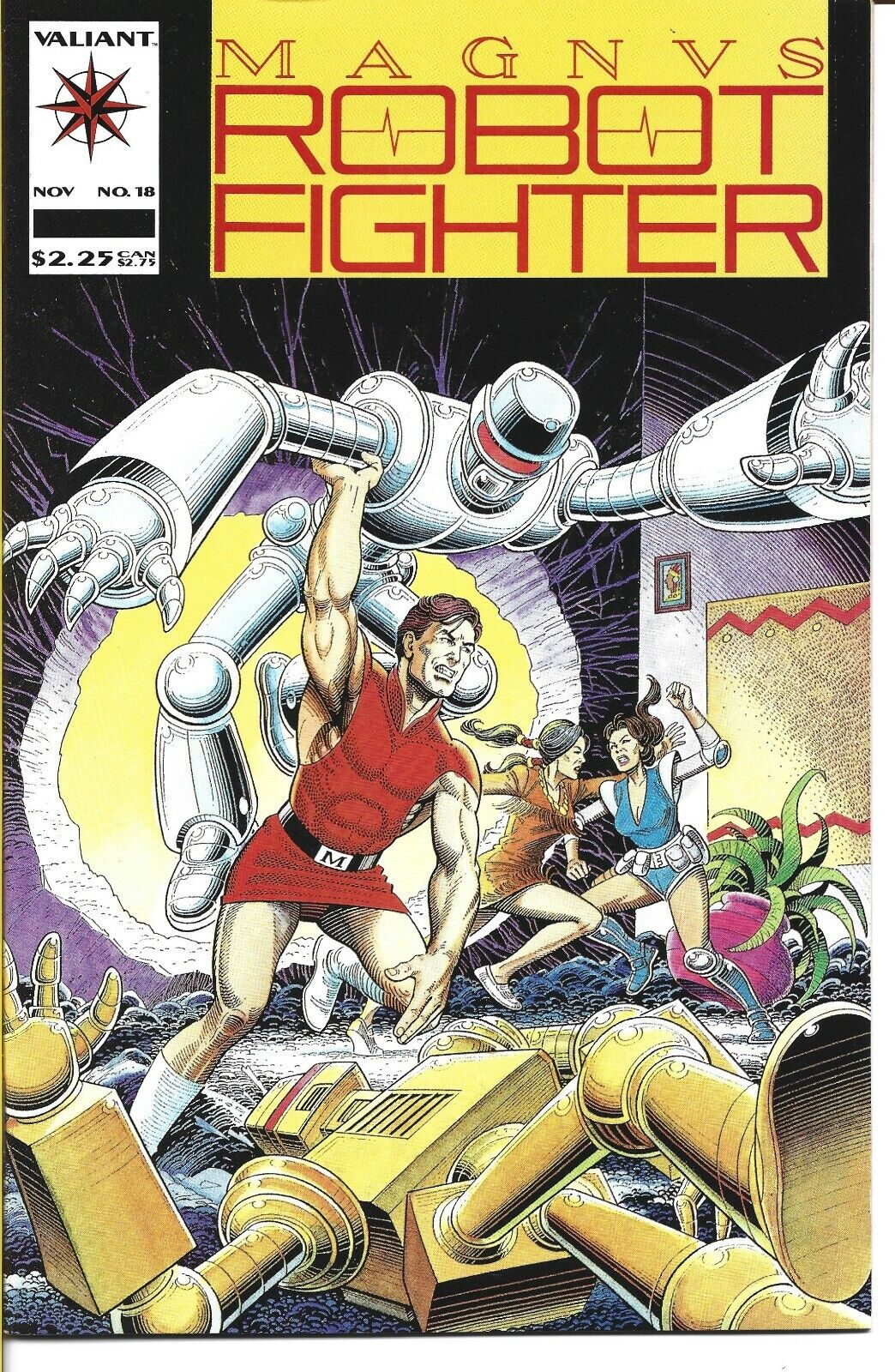 MAGNUS ROBOT FIGHTER #18 VALIANT COMICS 1992 BAGGED & BOARDED 