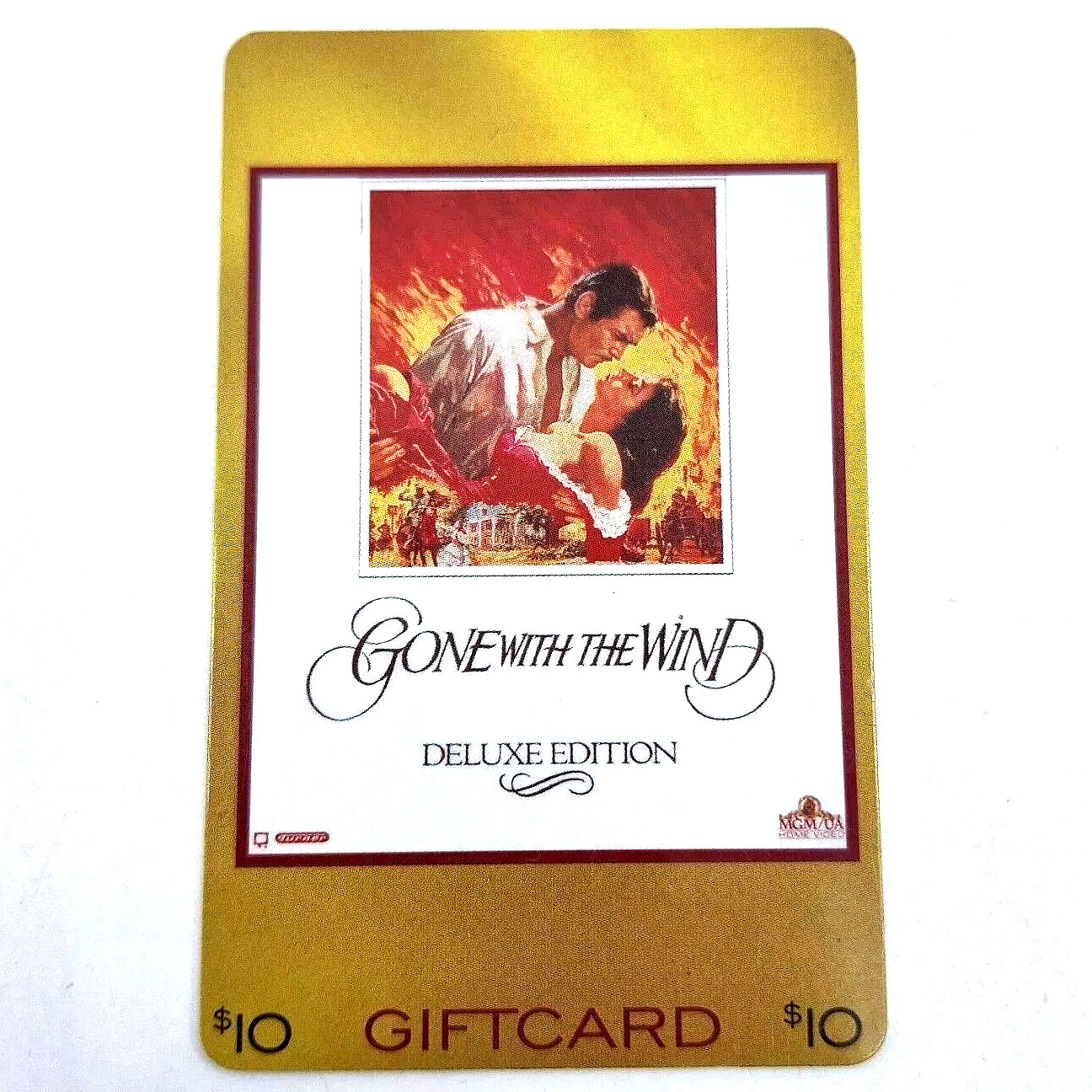 Gone with the Wind BLOCKBUSTER Video Gift Card -NO VALUE ON CARD-