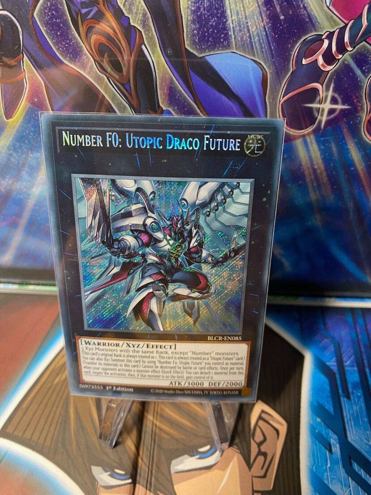 YuGiOh Number F0: Utopic Draco Future - BLCR-EN085 - Secret Rare - English NM