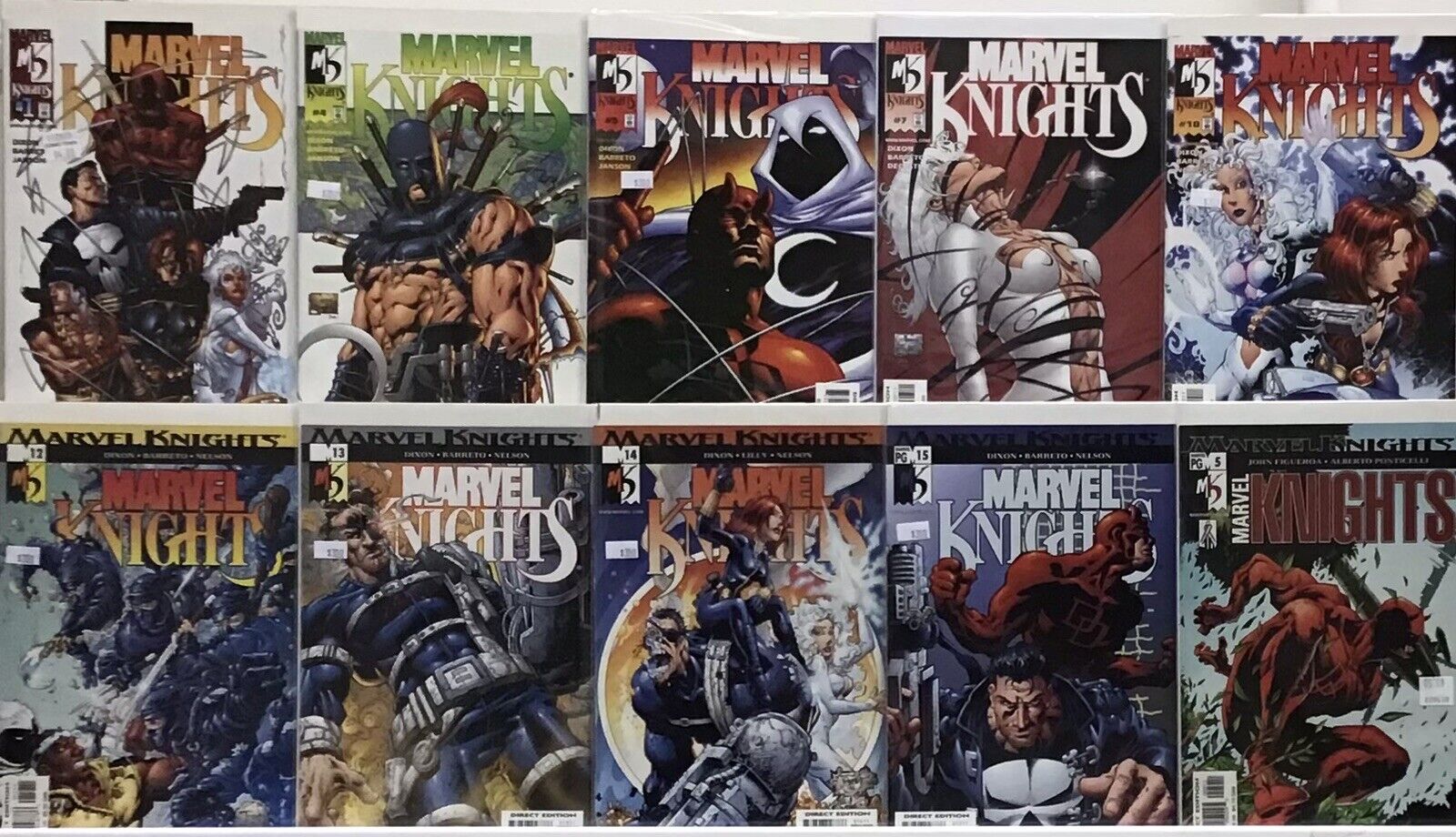 Marvel Knights - Comic Book Lot Of 10