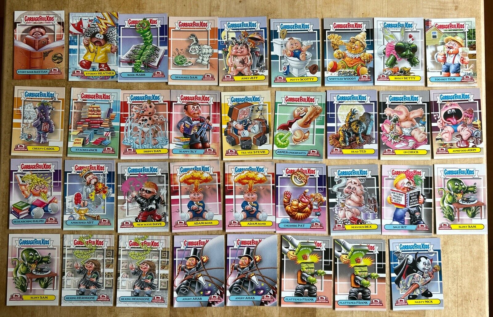 Lot Of (35) - 2022 Topps International Trading Card Day Garbage Pail Kids Cards