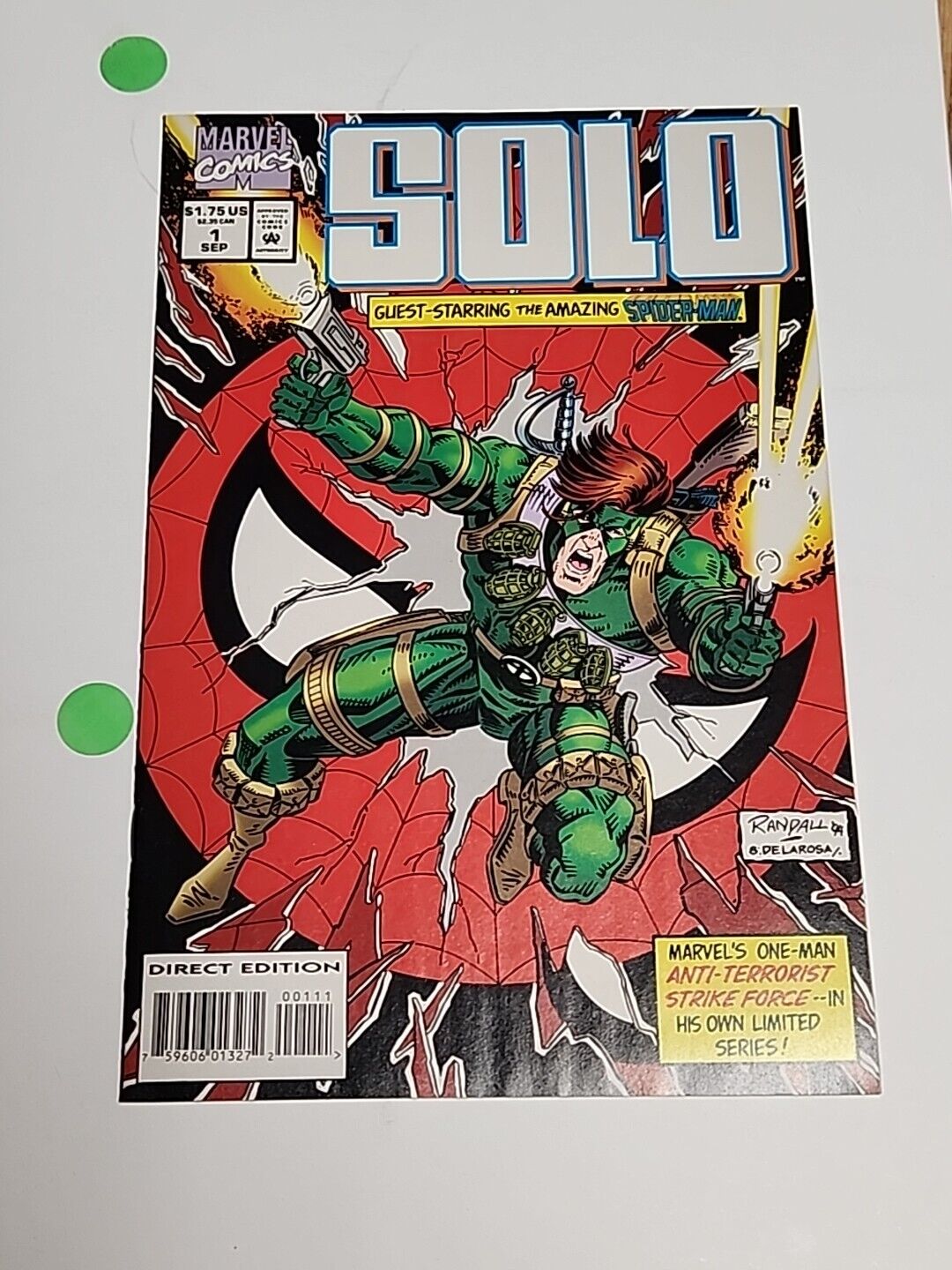 SOLO #1 (Marvel 1994) Spider-Man Appearance 