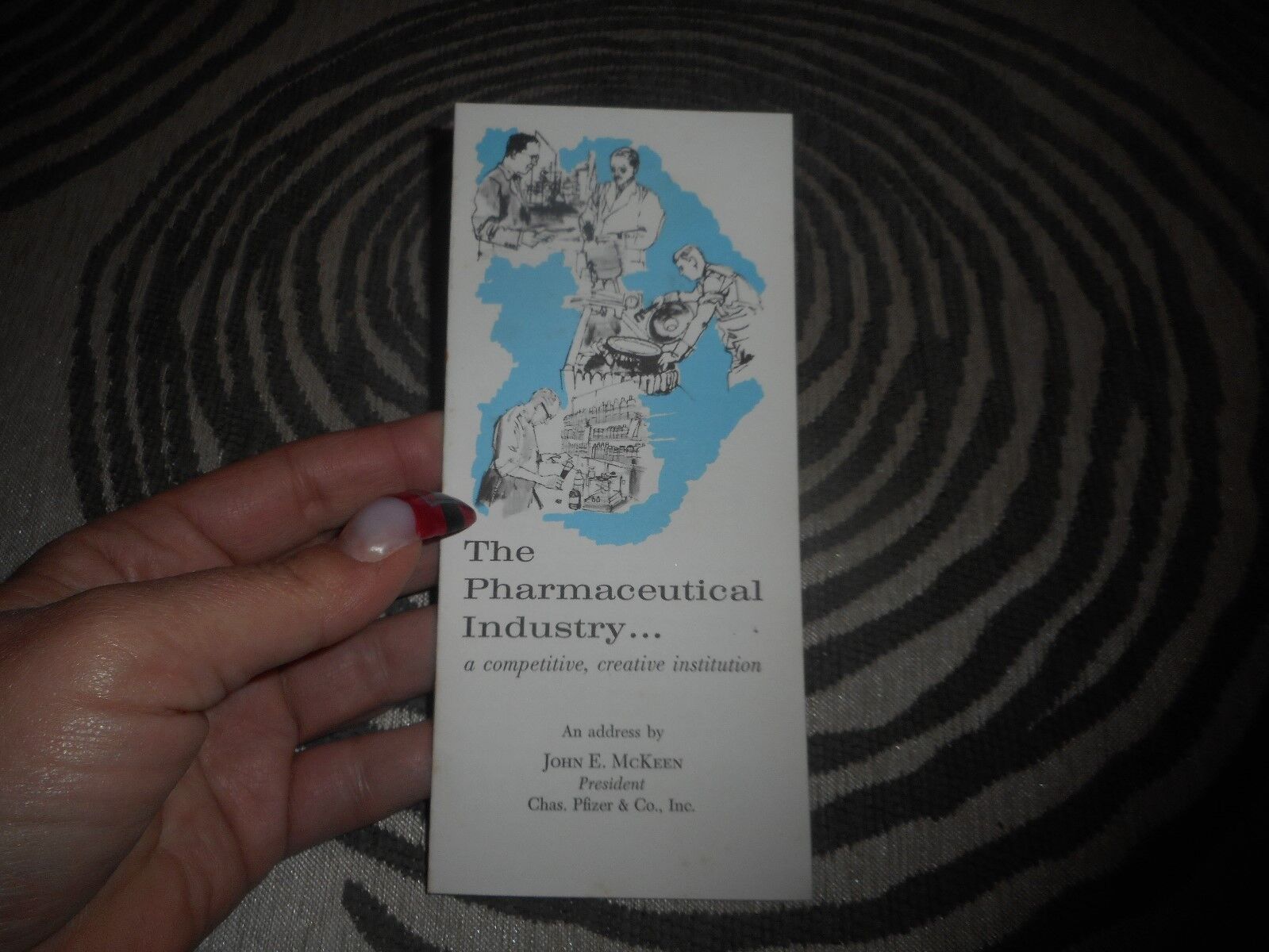 Vintage The Pharmaceutical Industry Pfizer