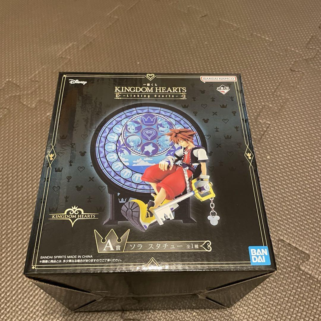 New SORA Figure Ichiban Kuji Kingdom Hearts Linking Hearts Prize A Statue In Box