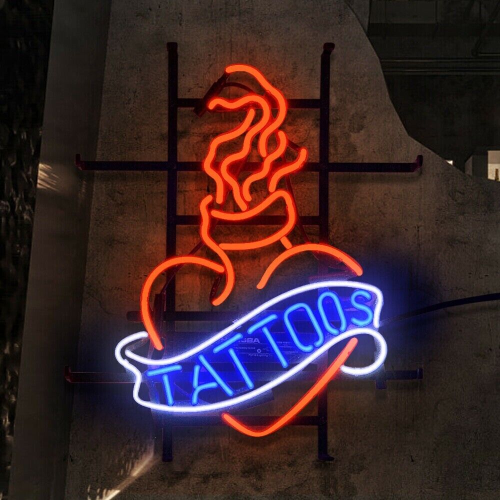 Tattoos Heart Neon Light Sign 17\