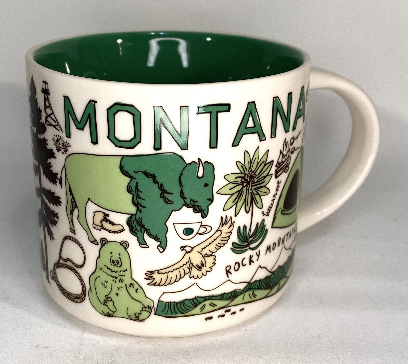 Montana Starbucks Been There Series Mug  14 Oz 2019 EUC
