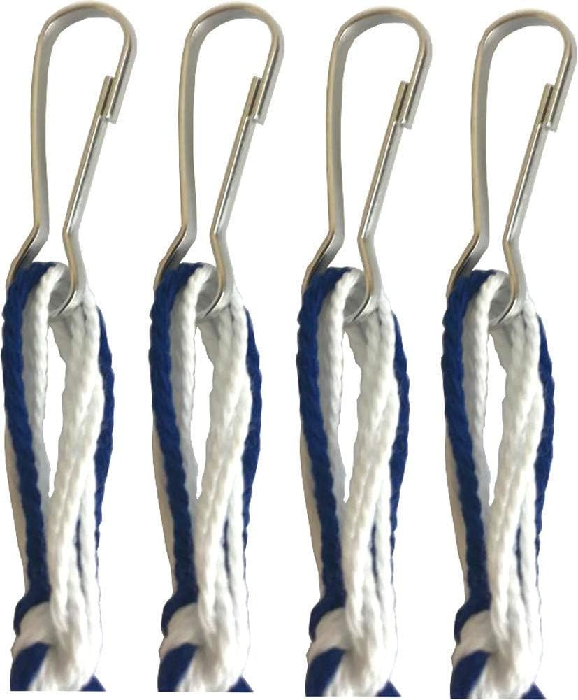 Pants Jeans Tzitzits (Set of Four) White with Blue Thread, Tassels with Hanging 