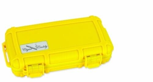 Cigar Caddy 5ct, safety yellow Protective Coating, ABS