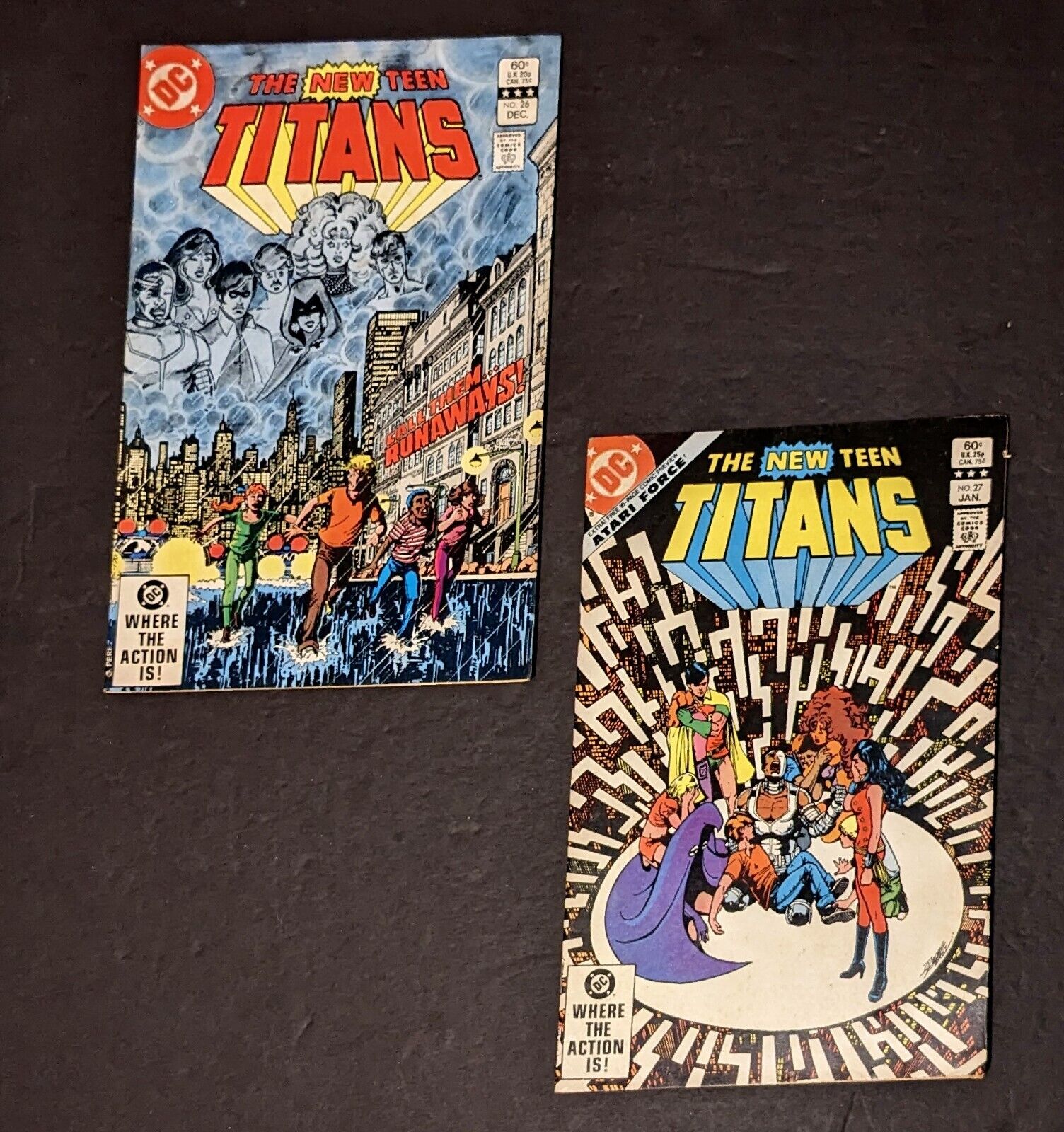 The New Teen Titans Runaways Book Lot - Starfire Wonder Girl Cyborg DC Comics 