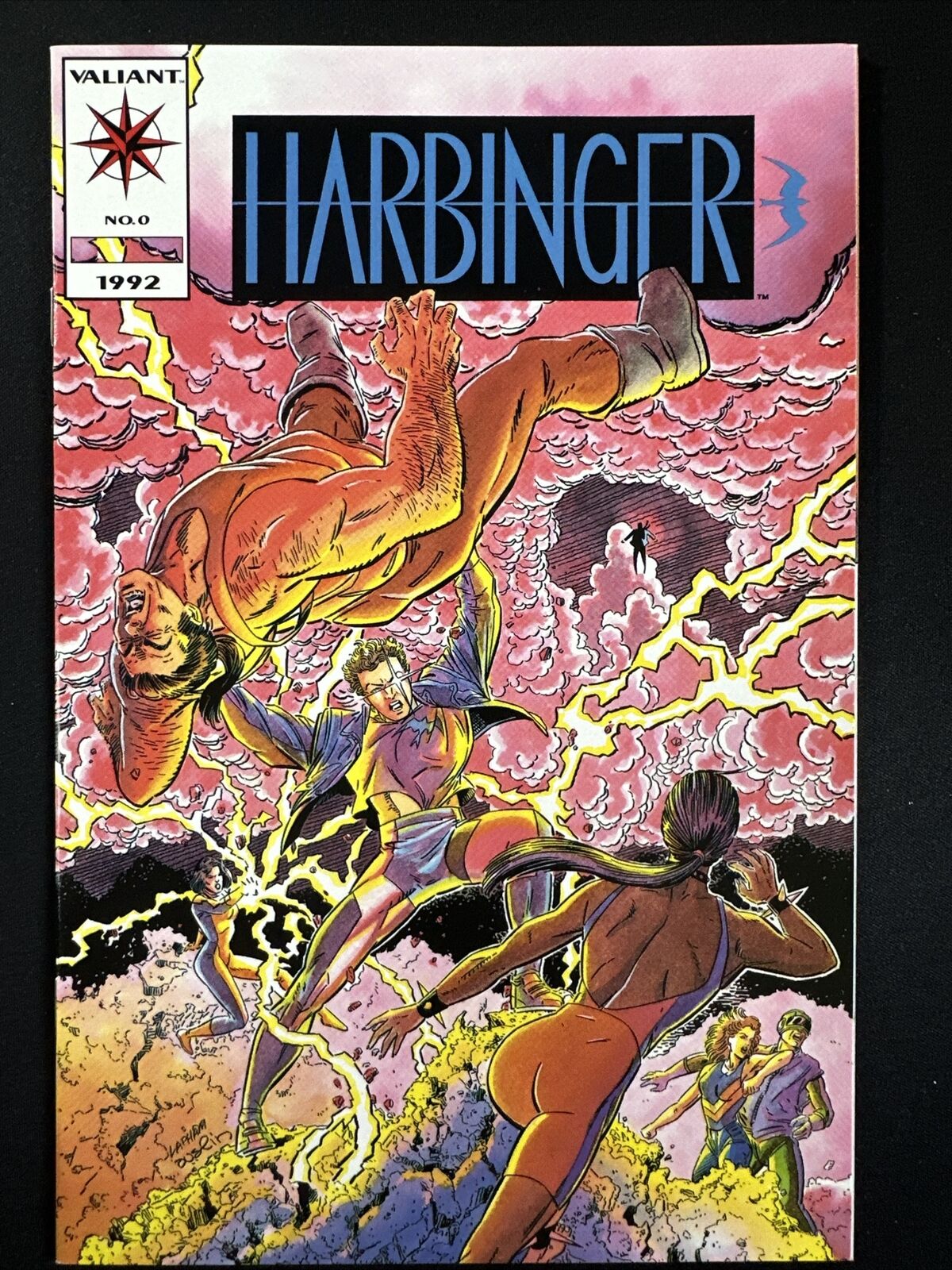 Harbinger #0 Pink Mail Away Variant 1992 Valiant Comics 1st Print VF/NM *A1