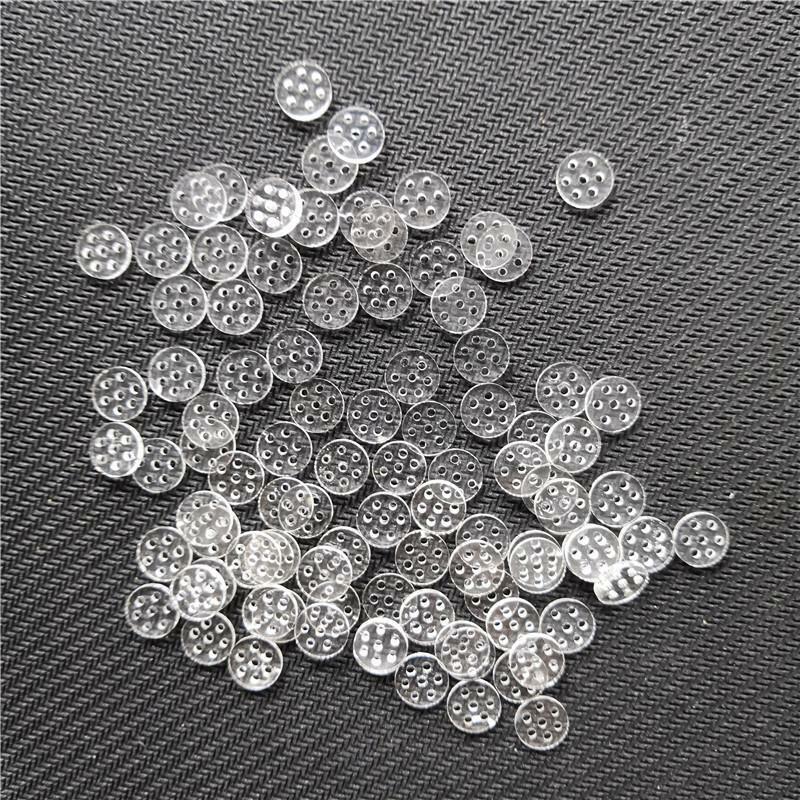 Clear Glass Honeycomb Screen Filter Tips Glass Screens 50 Pack 8 mm