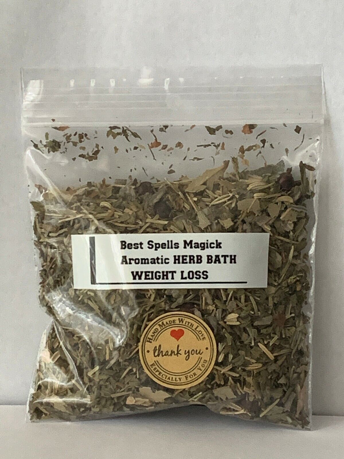 WEIGHT LOSS Aromatic Herbs Spell & Bath/Hand Crafted/Blessed /Best Spells Magick