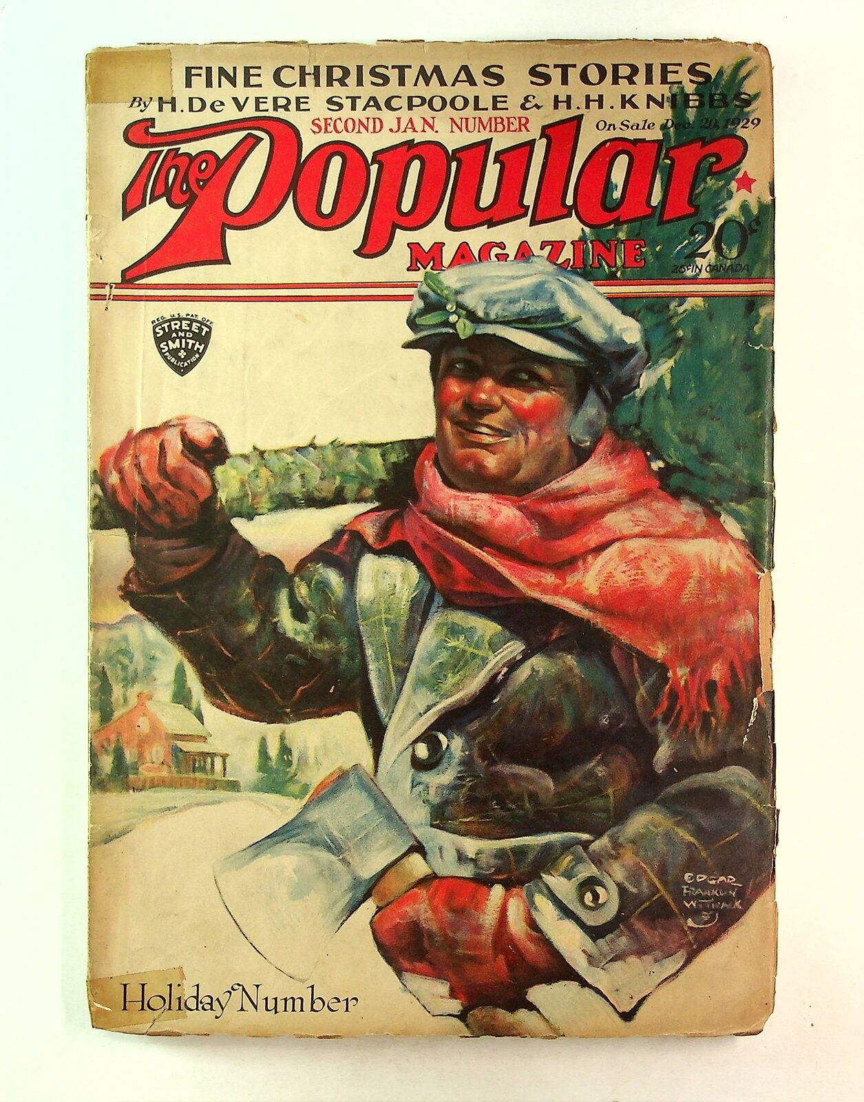 Popular Magazine Pulp Jan 1930 Vol. 98 #3 GD- 1.8