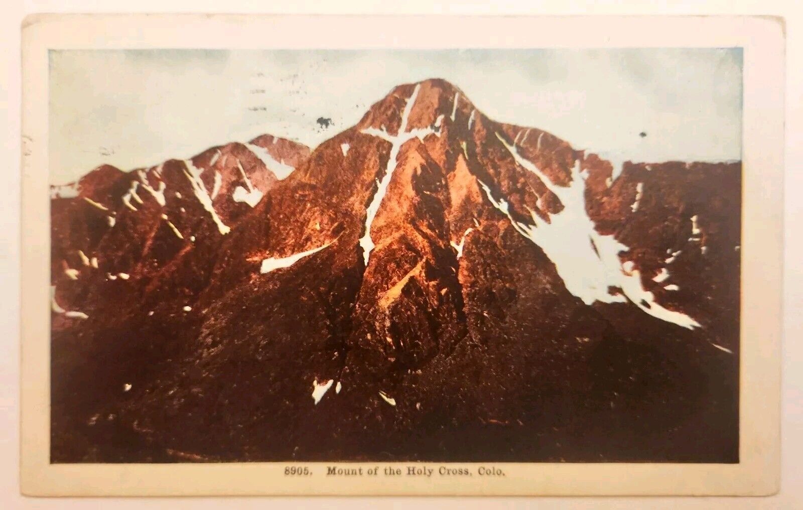 Postcard - Mount of the Holy Cross, Colorado