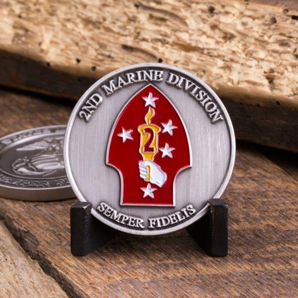 2nd Marine Division Challenge Coin