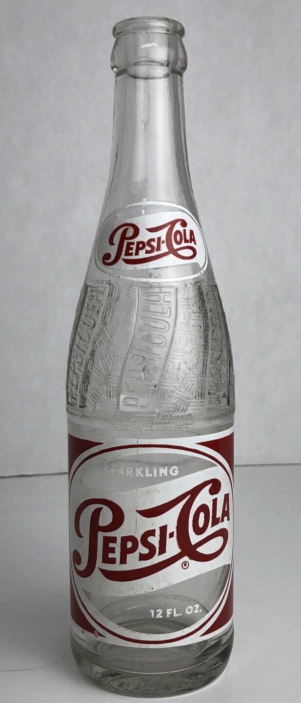 Vintage Pepsi:Cola Single-Dot Dossin's Soda Bottle