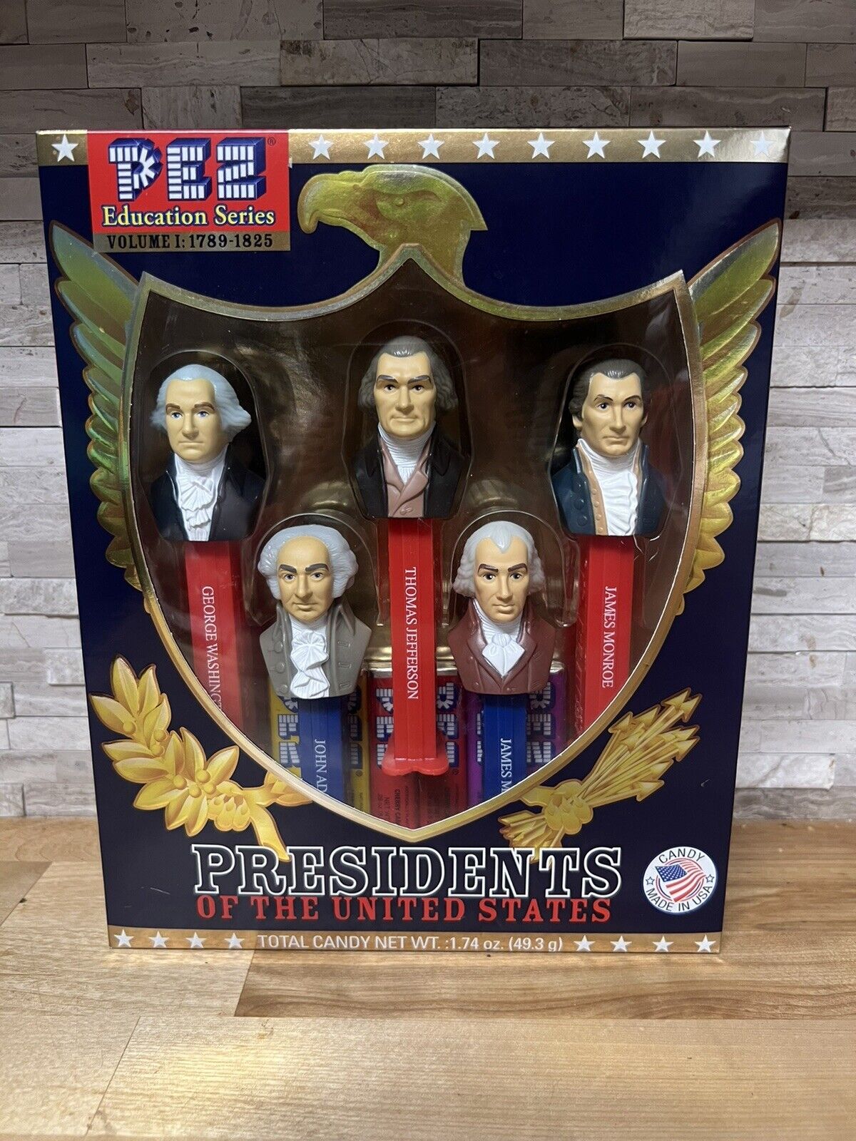 PEZ Education Series  Presidents of the United States Volume 1: 1789-1825