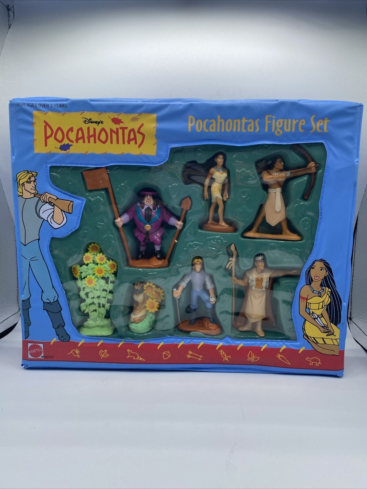 Vintage Pocahontas Disney Mattel Figure Set - NIB