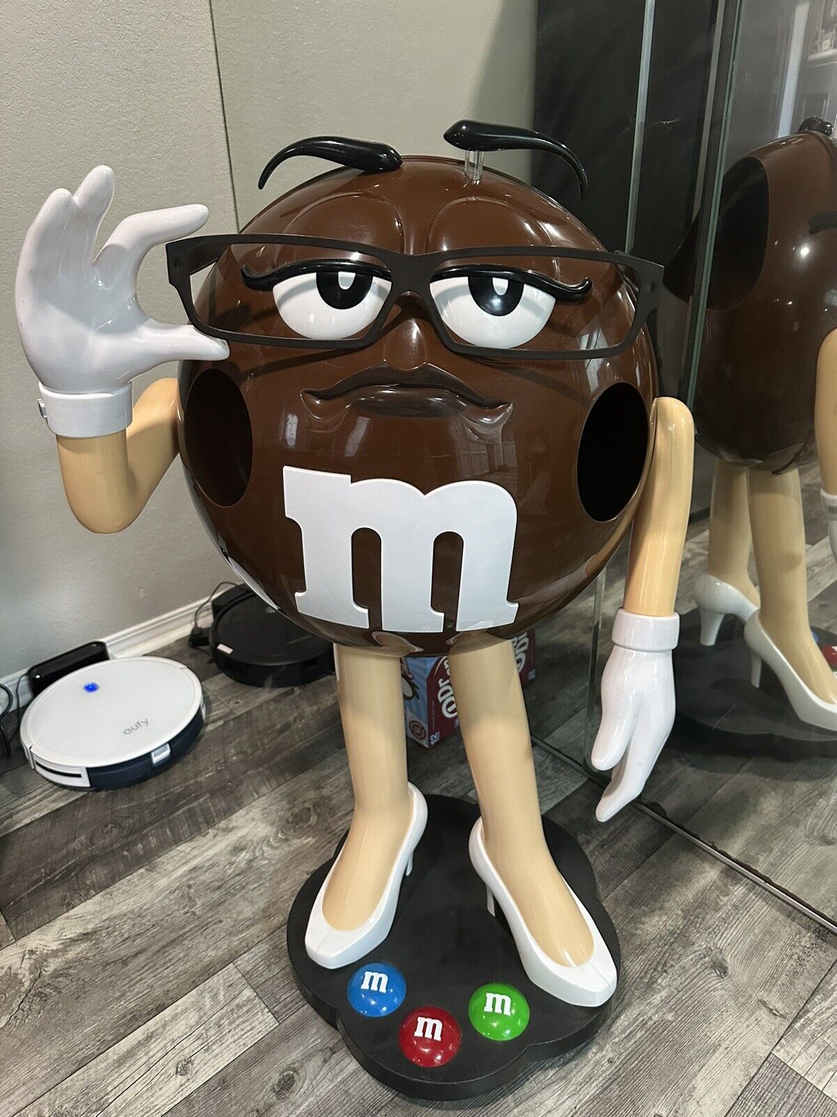 M&M Brown Candy Display Character   - Great Condition