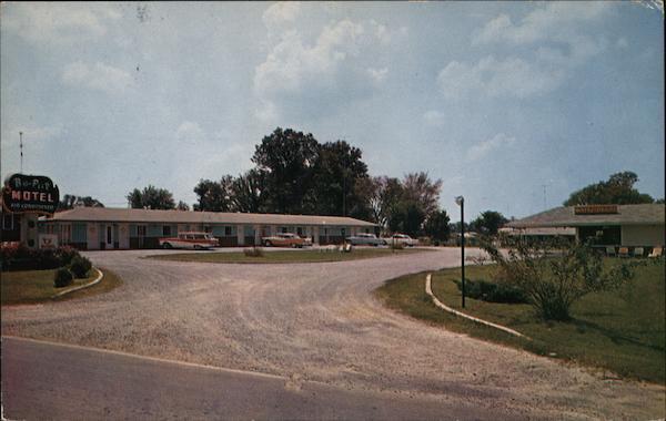Fulton,KY Bo-Peep Motel Kentucky Wilbur Curtis Chrome Postcard Vintage Post Card