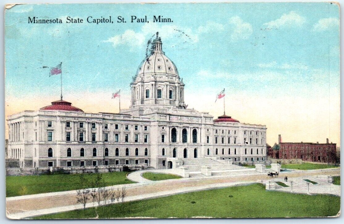 Postcard - Minnesota State Capitol, St. Paul, Minnesota, USA