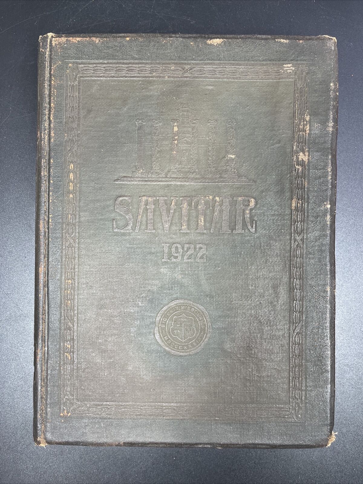 1922 University of Missouri Yearbook, The Savitar - Columbia, Mo - MIZZOU