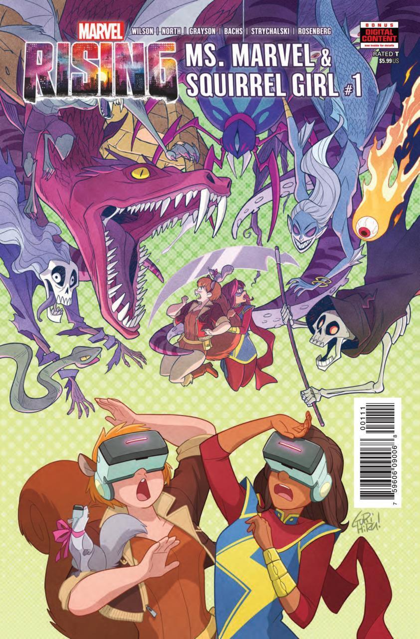 Marvel Rising: Ms. Marvel & Squirrel Girl #1A, NM 9.4, 1st Print, 2018