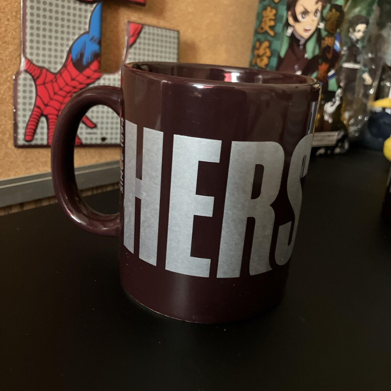 Hershey's Chocolate Coffee Cup Mug  Brown Chocoholic Candy Sweet