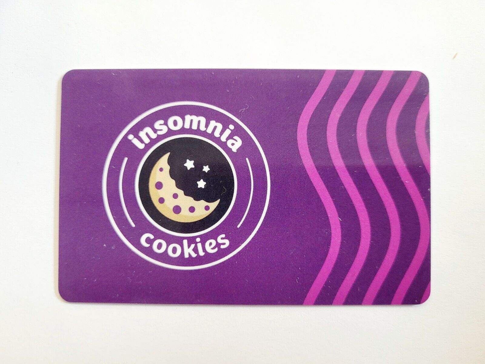 INSOMNIA COOKIES Half Moon Cookie ( 2022 ) Gift Card ( $0 ) Collectible