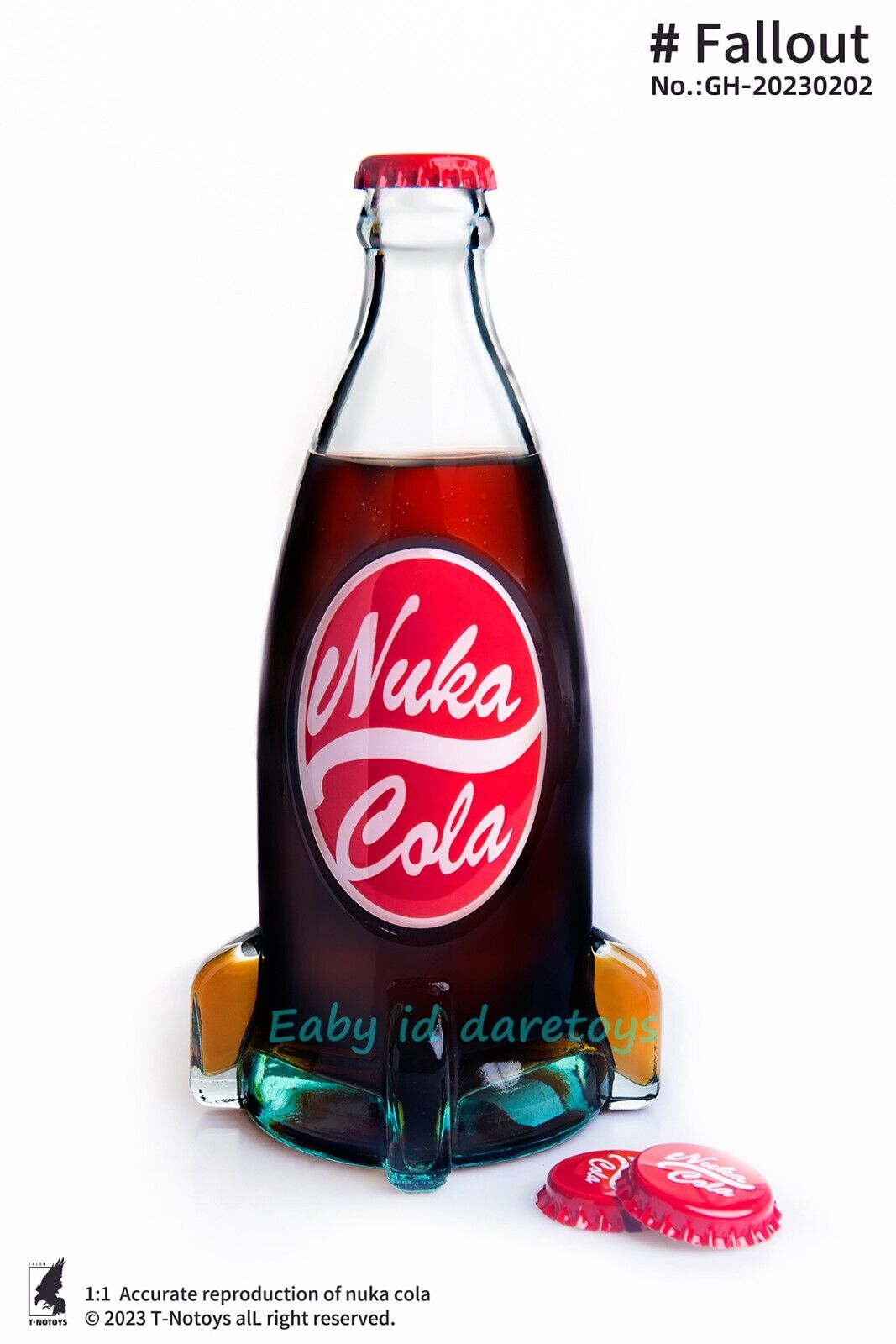 Fallout4 Rocket Glass Bottle Nuka Cola Nukacola Model Collection IN STOCK