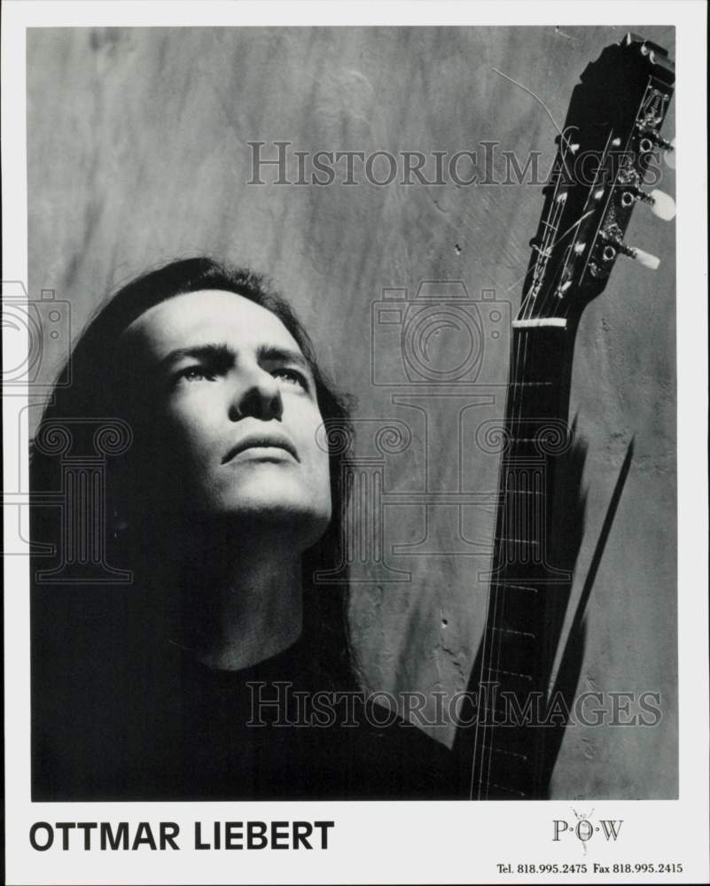 1991 Press Photo Guitarist Ottmar Liebert - hcq46049