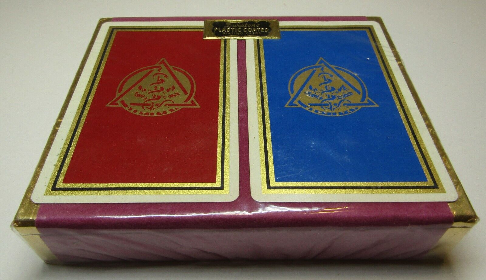 Vintage ~Dentistry~ Duratone Plastic Coated Playing Cards *NEW* Factory Sealed