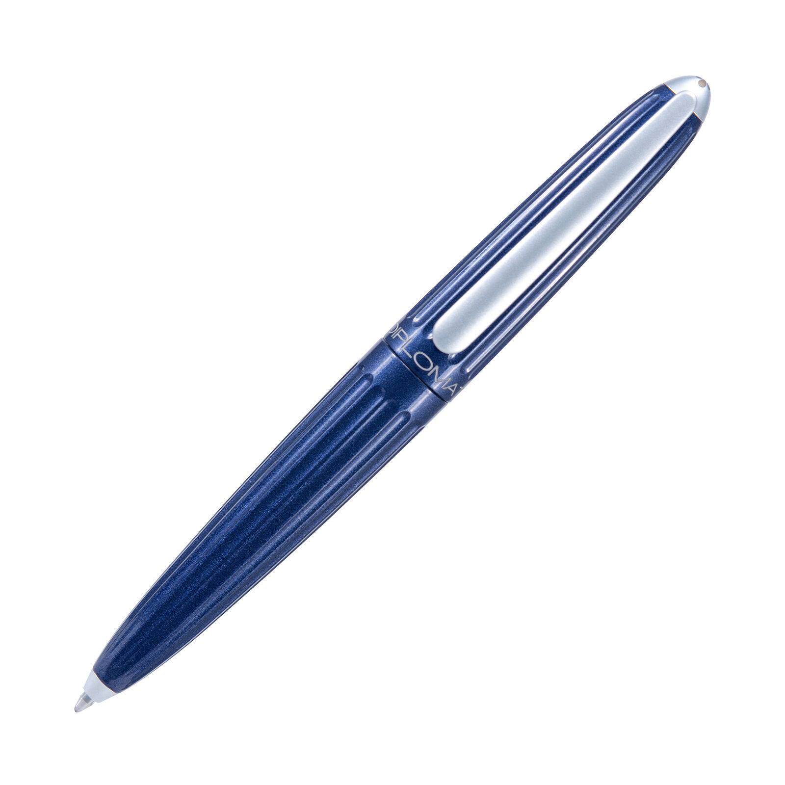 Diplomat Aero Ballpoint Pen in Midnight Blue- NEW in Original Box