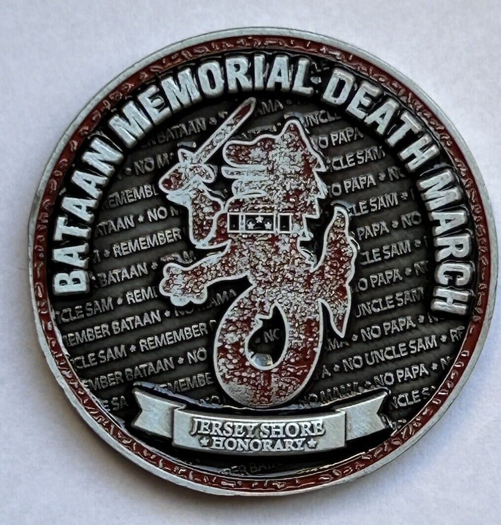Special Forces Association Bataan Memorial Death March Challenge Coin