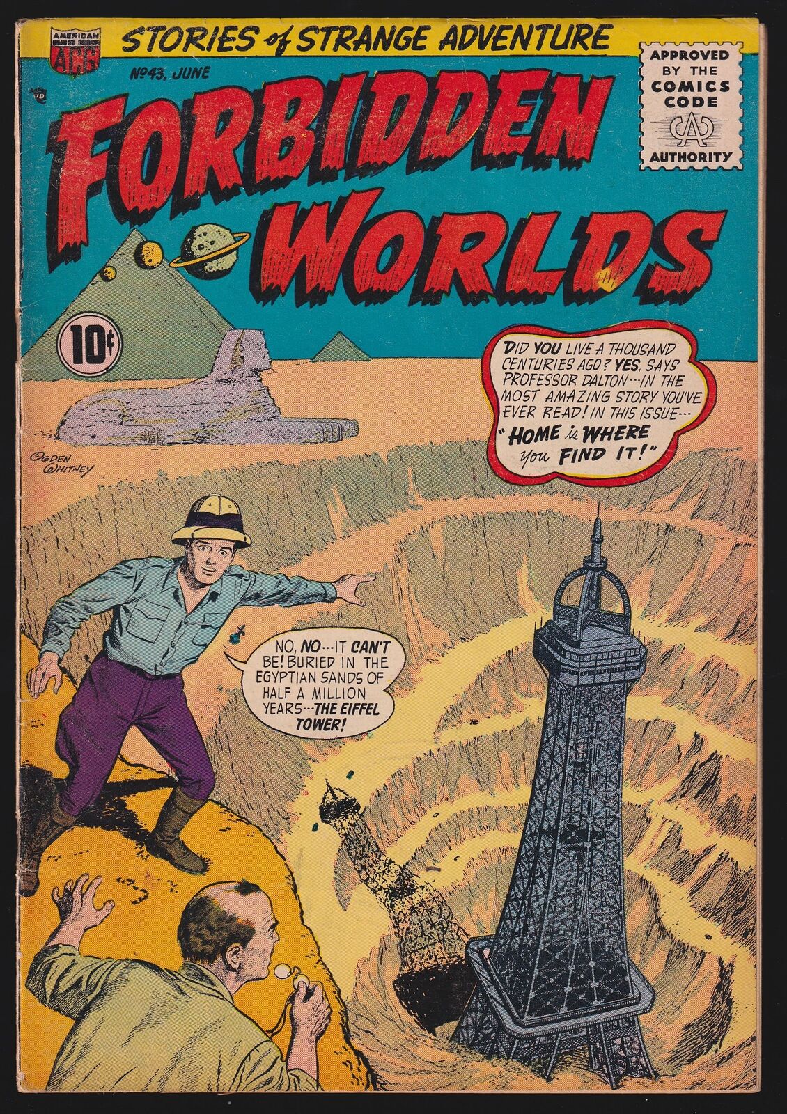 Forbidden Worlds #43 1956 ACG 3.5 Very Good- comic