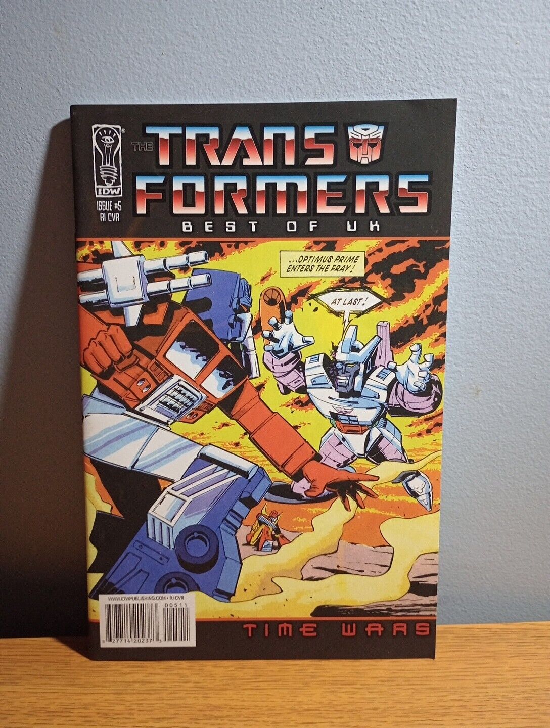 RARE Transformers: Best of UK Issue 5 RI Variant & Cover A IDW Comics VF/NM