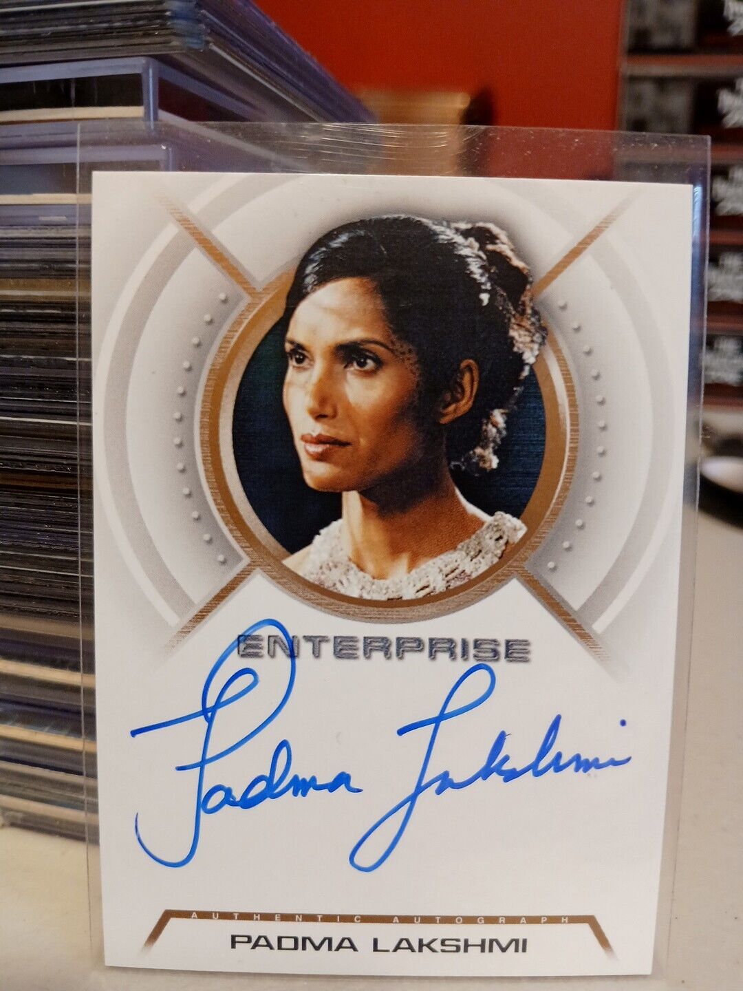 Star Trek Enterprise Season 2 Padma Lakshmi A22 Autograph Card as Kaitaama 2003 