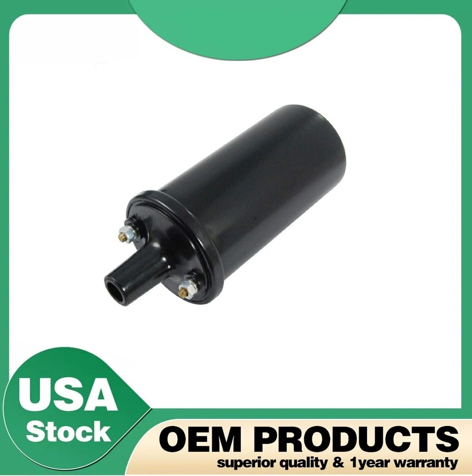 D4PE12029AA 6 Volt Ignition Coil Fits Ford/New Holland Tractor 600 700 800