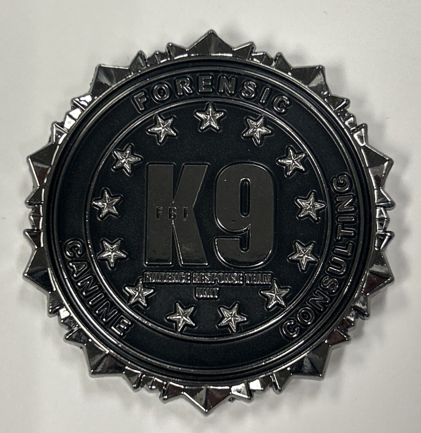 FBI K9 ERT Evidence Response Team Challenge Coin