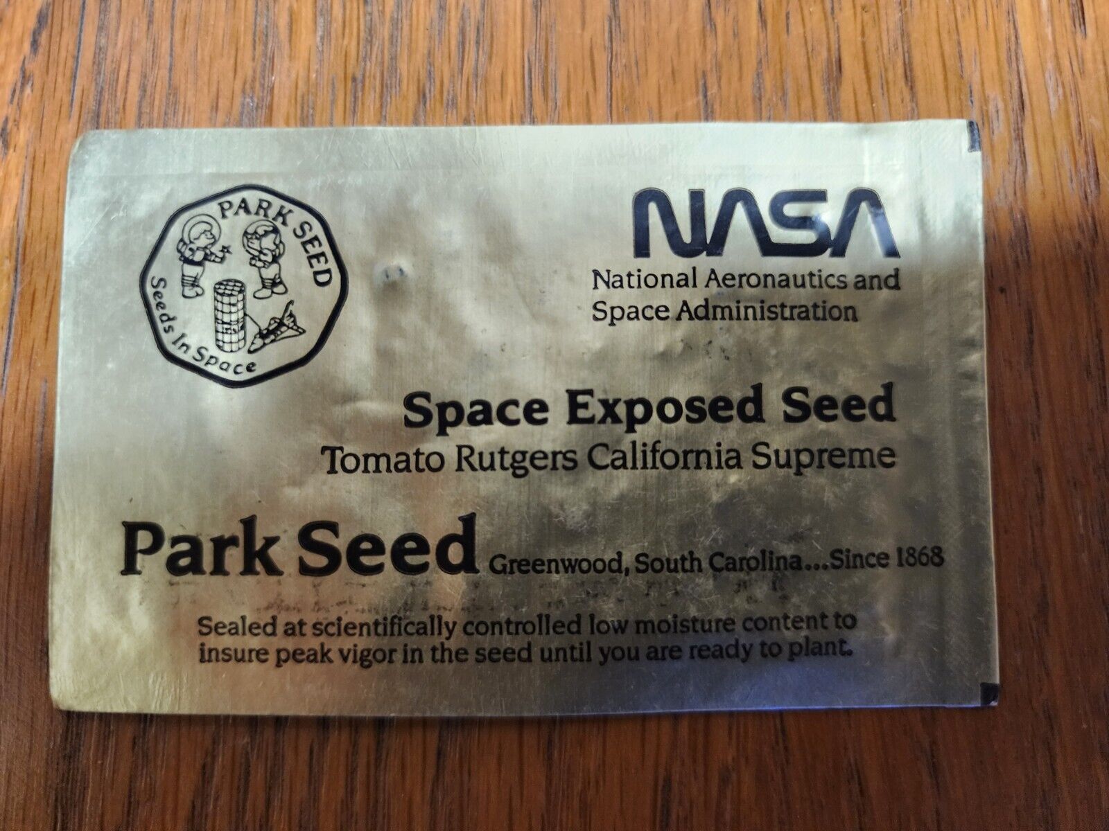 NASA Space Exposed Tomato Seeds