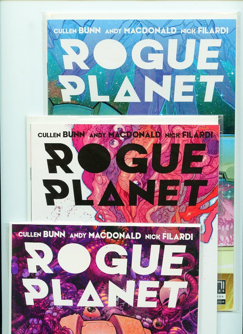 Rogue Planet #1, #2, #3, #4, and #5 Oni Press Comics Lot of 5 Books /**