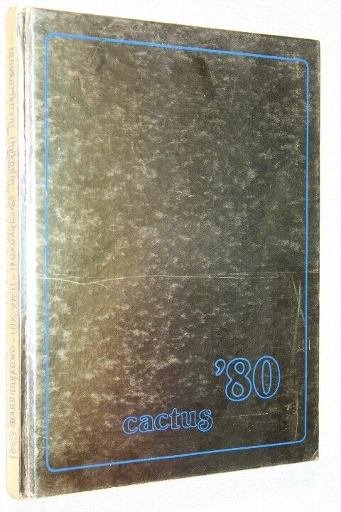 1980 Marion High School Yearbook Annual Marion Indiana IN - Cactus