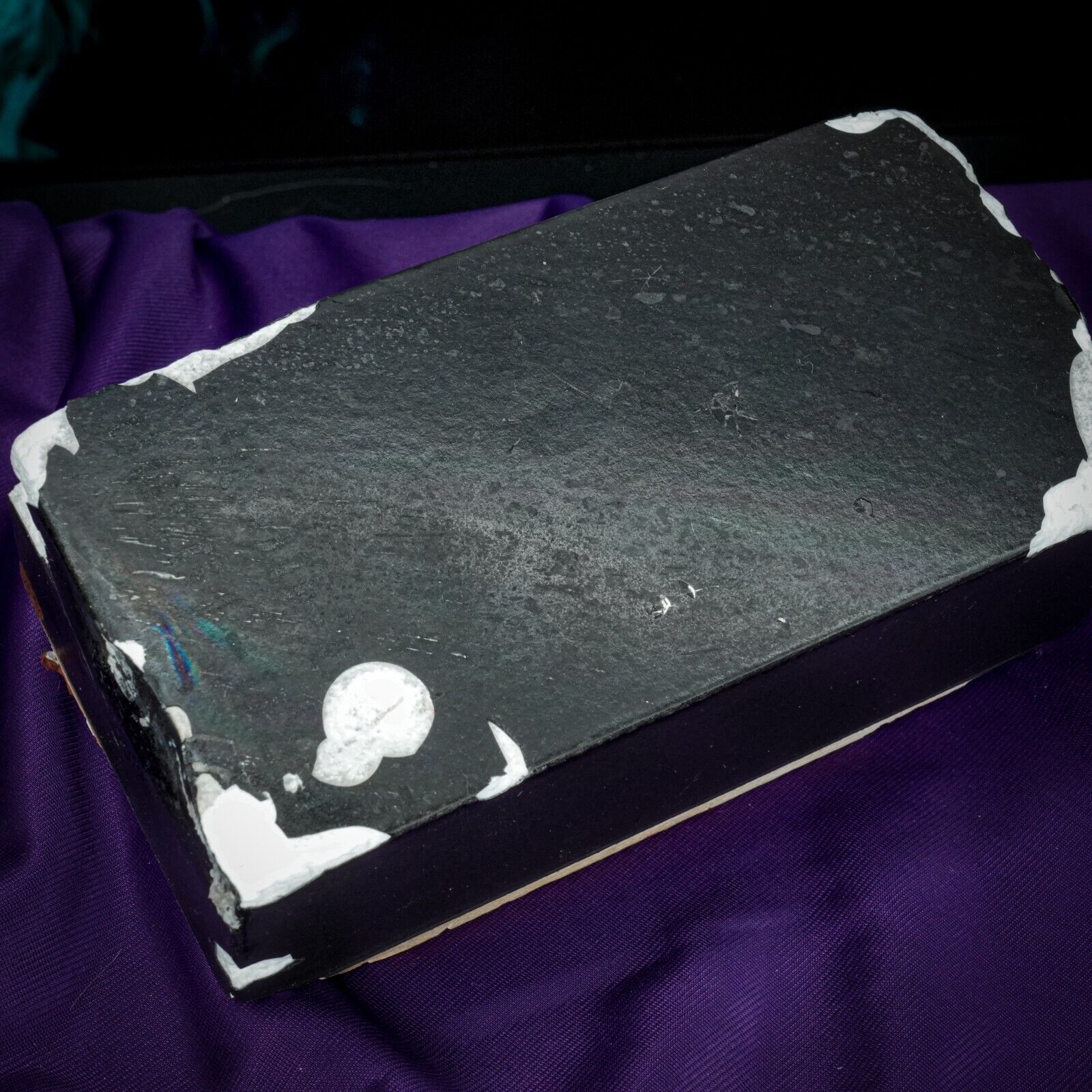 NASA Space Shuttle Challenger space FLOWN tile with melting damage from Reentry