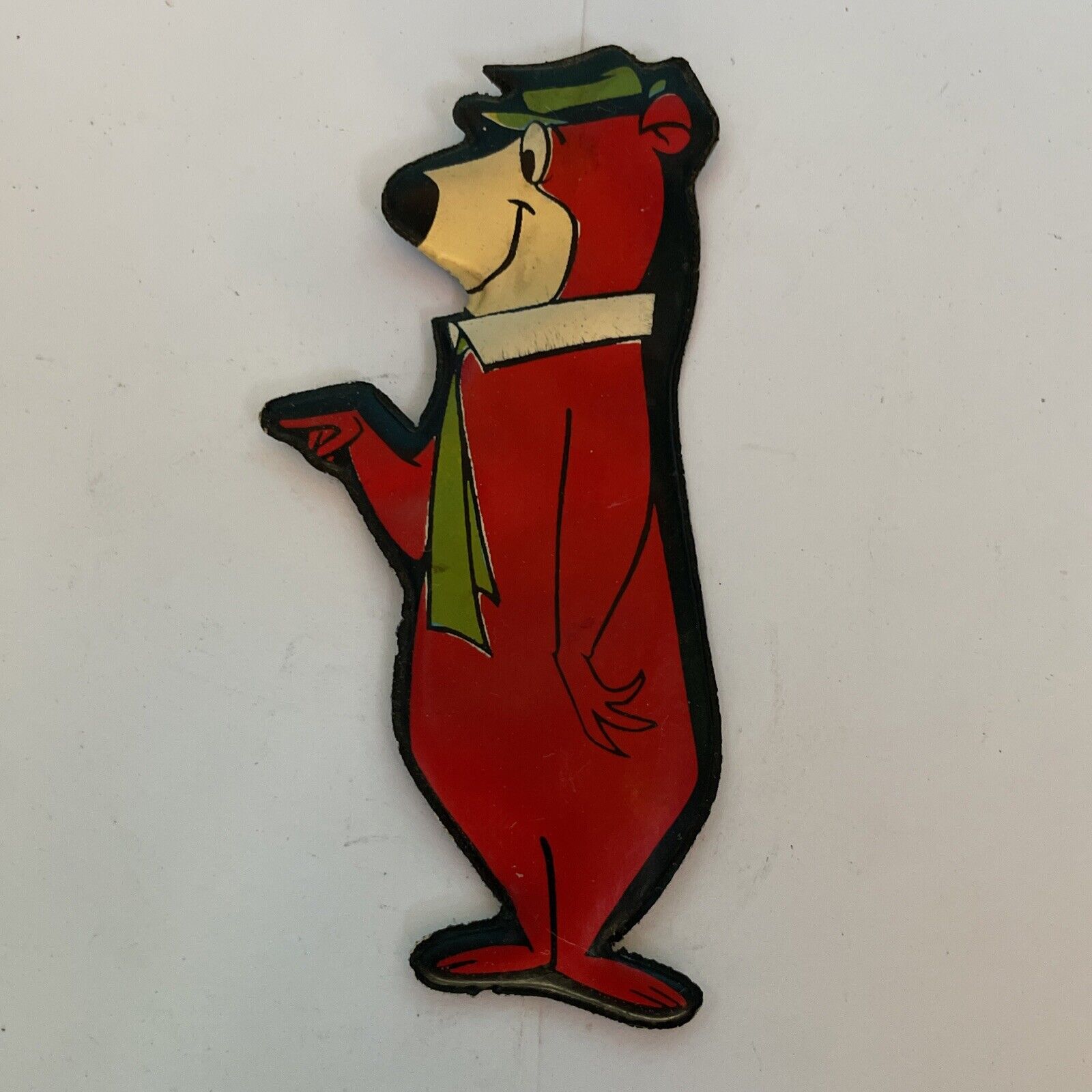 Vintage Yogi Bear Puffy Magnet Hanna-Barbera