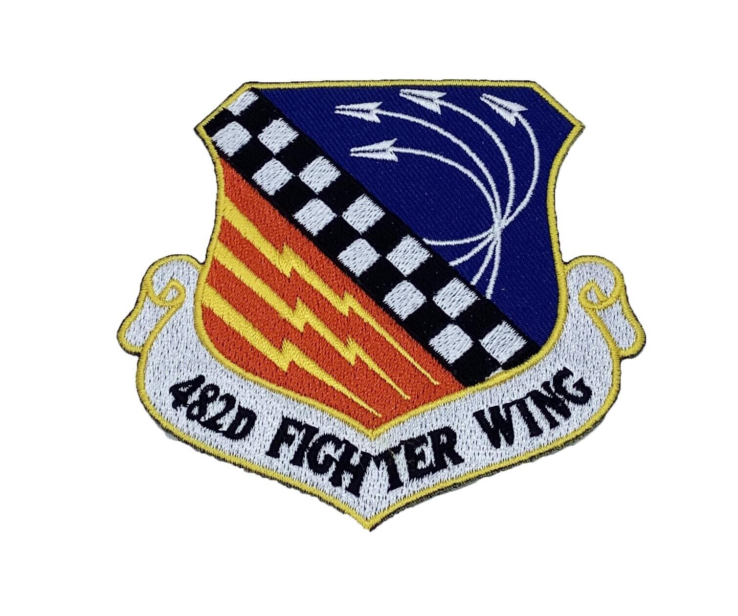 482d Fighter Wing Patch – Plastic Backing