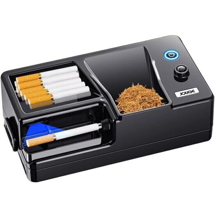 Electric Cigarette Rolling Machine W/ Storage Tray, Infrared Led Intelligence Eu