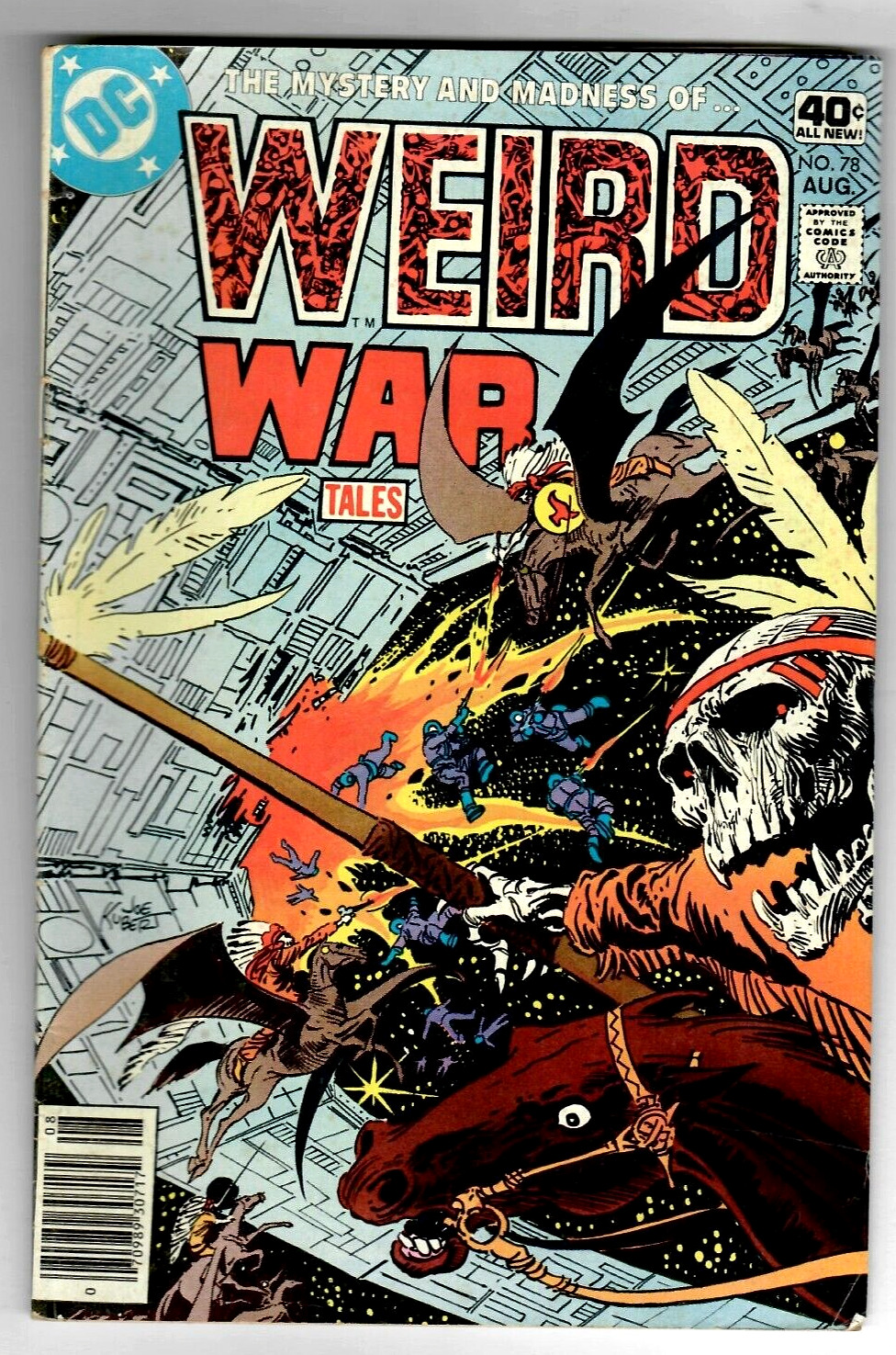 Weird War Tales # 78 (5.5) D.C. 8/1979 Bronze-Age 40c Eerie  Horror of War  🚚